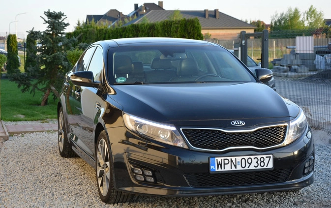 Kia Optima cena 51700 przebieg: 210098, rok produkcji 2014 z Płońsk małe 781